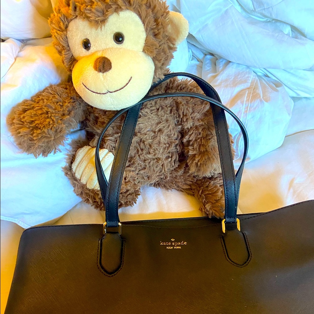 Great used condition! Kate Spade Black tote